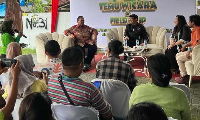 Para pengelola bank sampah se-Sumatera Utara menggelar kegiatan 'Temu Wicara dan Field Trip' selama dua hari, Selasa dan Rabu, 8-9 Agustus 2023.