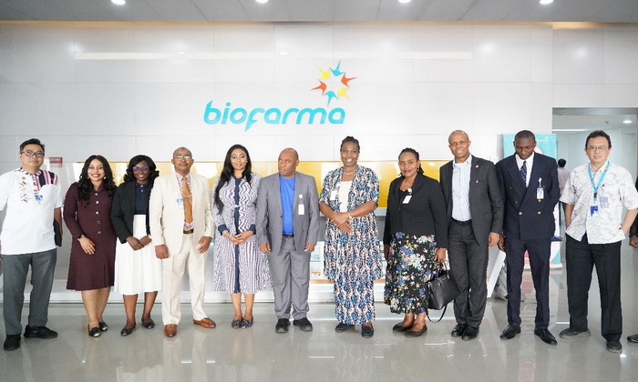 Bio Farma menerima kunjungan delegasi dari Kementerian Kesehatan Nigeria dalam rangkaian NIPRD (National Institute for Pharmaceutical Research and Development)