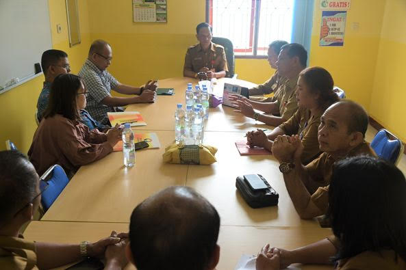 Tim Ombudsman Perwakilan Sumatera Utara melakukan pemeriksaan pelayanan publik di Kabupaten Humbang Hasundutan, Selasa (22/8/2023).