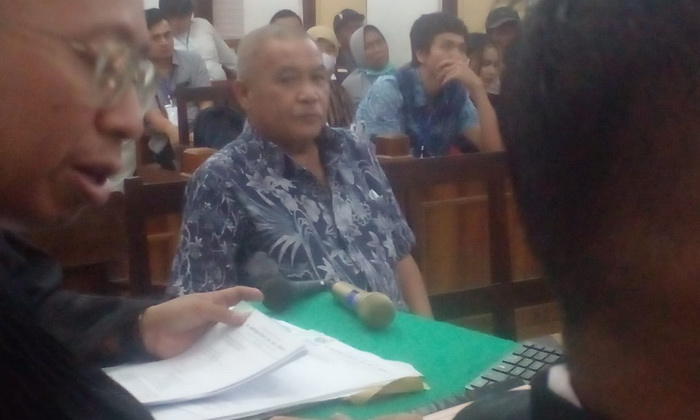 Mantan Sekretaris Daerah (Sekda) Kabupaten Labuhanbatu Ir Muhammad Yusuf Siagian, Kamis petang (19/2023), diadili secara offline di Cakra Pengadilan Tipikor Medan.