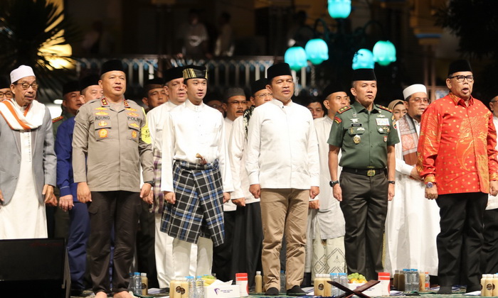 Pj Gubernur Sumut Hassanudin mengajak seluruh masyarakat dan semua pihak yang terkait, untuk bersama-sama menyukseskan Pemilu 2024.