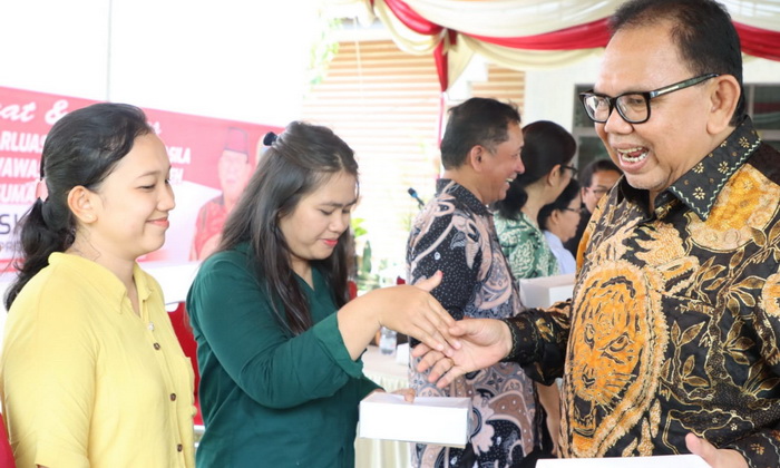 Ketua DPRD Sumut Baskami Ginting menekankan pentingnya pendidikan moral dan budi pekerti dalam membentuk karakter anak bangsa ke depan.