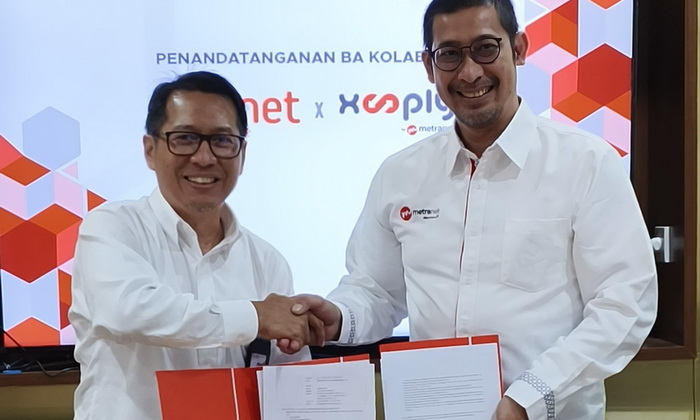 PT Metranet sebagai salah satu anak perusahaan PT Telkom Indonesia (Persero) Tbk (Telkom) melalui produk Xooply menjalin kerja sama strategis dengan PT Finnet Indonesia untuk peningkatan layanan pembayaran pelanggan Xooply.ID melalui Finpay