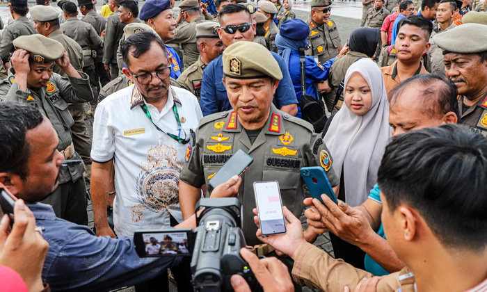 Pj Gubernur Sumatera Utara (Sumut) Hassanudin memastikan jajarannya siap menjaga ketentraman dan ketertiban umum jelang Pemilu dan Pilkada Serentak.