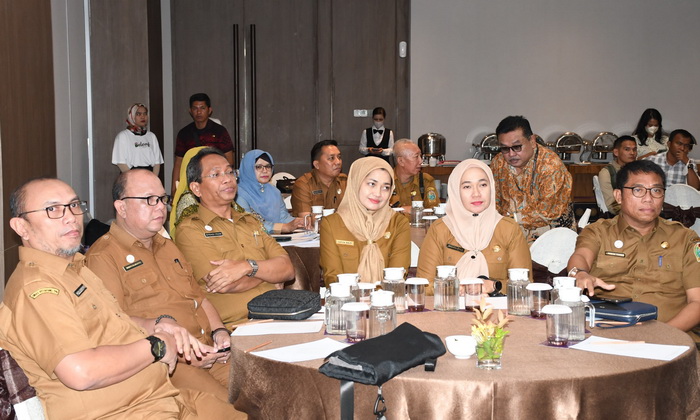 Bupati Samosir teken Memorandum of Understanding (MoU) dengan PT Beleaf Kebun Indonesia, di Jasmine 2 Room Grand Mercure Medan, Selasa (12/12/2023).