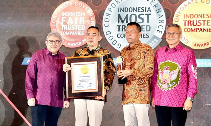 PT Infomedia Nusantara, anak usaha PT Telkom Indonesia (Persero) Tbk (Telkom) di bidang layanan business process outsourcing (BPO) berhasil meraih penghargaan Indonesia Trusted Company