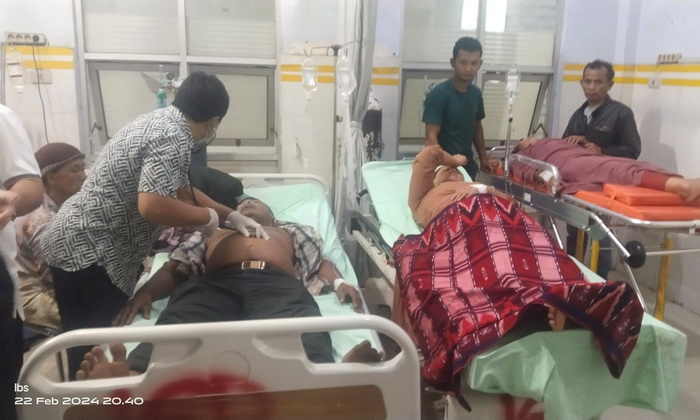 Puluhan warga Sibanggor Kecamatan Puncak Sorik Marapi, Kabupaten Mandailing Natal (Madina) kembali dilarikan ke dua rumah sakit karena diduga menghirup H2S milik PT SMGP, Kamis (22/2/2024) malam.