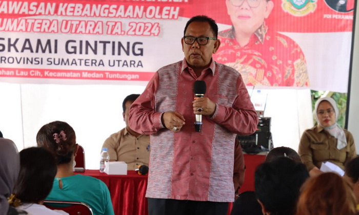 Ketua DPRD Sumatera Utara Baskami Ginting menerima sejumlah aduan warga korban 'permainan' mafia tanah di kawasan tersebut.