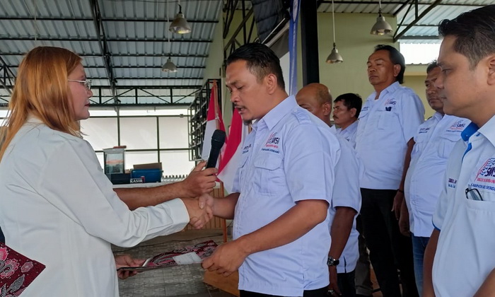 Pengurus SMSI Kabupaten Deli Serdang Periode 2024-2027 resmi dilantik oleh Ketua SMSI Provinsi Sumatera Utara Erris J Napitupulu.