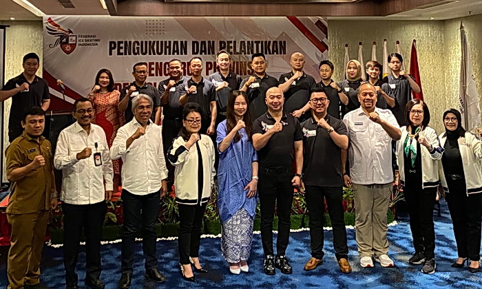 Pengurus Provinsi (Pengprov) Federasi Ice Skating Indonesia (FISI) Sumatera Utara (Sumut) resmi dibentuk dan dilantik langsung oleh Ketua Umum (Ketum) FISI Suzan Herawaty.