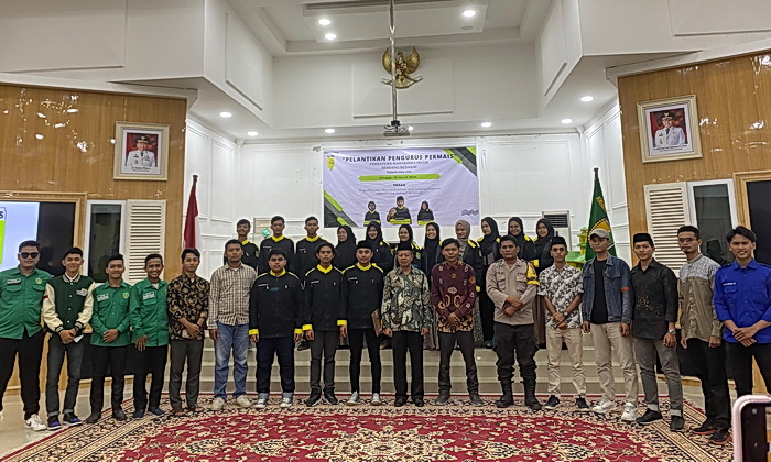 Pengurus Besar (PB) Persatuan Mahasiswa Islam Serdang Bedagai (PERMAIS) Periode 2024-2025 resmi dilantik, di Aula Sultan Serdang Pemkab Sergai, Minggu (10/3/2024).