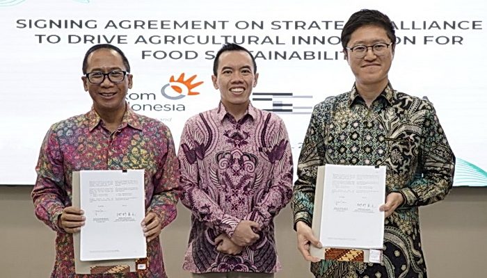 PT Telkom Indonesia (Persero) Tbk (Telkom Indonesia) dan Scala, Inc Japan (Scala Jepang) berkolaborasi untuk menciptakan inovasi bagi ekosistem pertanian di Indonesia