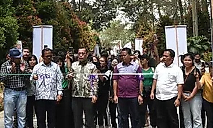 Festival kopi se-kawasan Danau Toba dan lomba menggambar tingkat SD se-Kabupaten Humbahas digelar di objek wisata Sipinsur Desa Pearung Kecamatan Paranginan, Sabtu (3/8/2024).