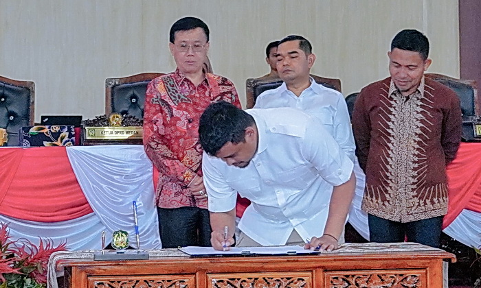 Pemko bersama DPRD Kota Medan menyetujui revisi Perda No 3 Tahun 2019 tentang Penyelenggaraan Ketenagakerjaan