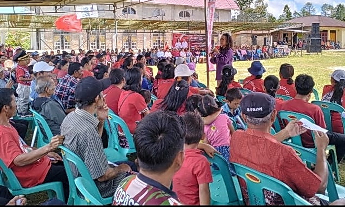 Satika dan Sarlandy akan memotong kerbau jika peroleh suara 90 persen di Kecamatan Adiankoting, Kabupaten Tapanuli Utara (Taput) dalam Pilkada 2024 mendatang.