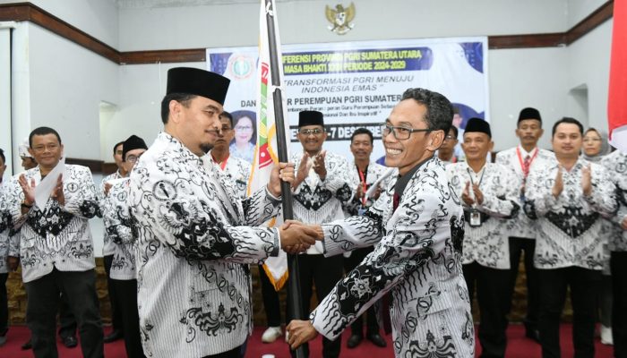 Saiful Abdi kembali terpilih menjadi Ketua Umum Persatuan Guru Republik Indonesia (PGRI) Sumut. Dia memastikan PGRI Sumut akan memberikan dukungan penuh pada Pemerintah Provinsi Sumut (Pemprov Sumut) untuk meningkatkan kompetensi guru.