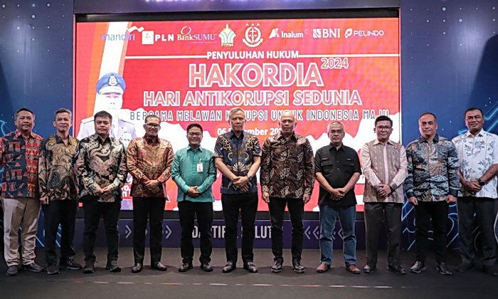 Dalam rangka memperingati Hari Anti Korupsi se-Dunia (Hakordia) yang jatuh pada tanggal 9 Desember, Kejaksaan Tinggi Sumatera Utara (Kejati Sumut) mengadakan kegiatan penyuluhan hukum
