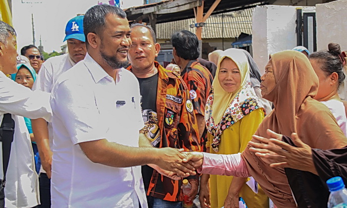 Wakil Ketua DPRD Kota Medan dari Fraksi Golkar, Hadi Suhendra, menggelar Pelaksanaan Reses III Tahun Anggaran 2024, di tiga lokasi di Kecamatan Medan Belawan, Sabtu (7/12/2024).
