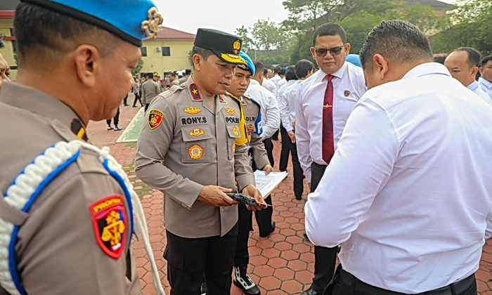 Polda Sumatera Utara mencatat penurunan tajam dalam pelanggaran yang melibatkan personelnya sepanjang tahun 2024 dibandingkan tahun sebelumnya