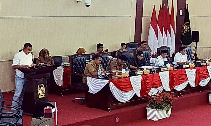 Ketua Fraksi Hanura PKB Janses Simbolon menyampaikan, tidak mempersoalkan pencabutan Perda No 2 Tahun 2015 tentang Rencana Detail Tata Ruang dan Peraturan Zonasi