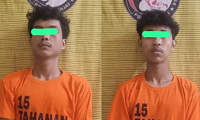 Satres Narkoba Polres Binjai berhasil mengamankan 2 orang pria masing-masing berinisial DRR (20) warga Jalan Karya IV Gang Wilis Kelurahan Helvetia Kecamatan Sunggal dan DP (20) warga Jalan Karya Gang Sepakat Kelurahan Helvetia Kecamatan Sunggal Kabupaten Deli Serdang, Jumat (13/6/2025), sekira pukul 1930 WIB.