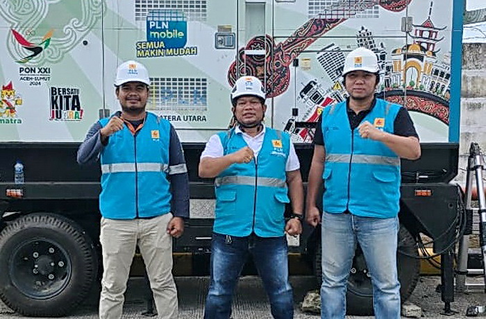 PT PLN (Persero) Unit Induk Distribusi (UID) Sumut melalui Unit Pelaksana Pelayanan Pelanggan (UP3) Nias sukses menghadirkan pasokan listrik andal dan tanpa gangguan selama pelaksanaan Groundbreaking Ceremony Proyek Gasifikasi Pembangkit Tenaga Listrik melalui Penyediaan Infrastruktur Midstream Gas Klaster Nias.