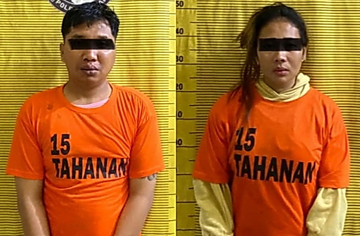 Satres Narkoba Polres Binjai Polda Sumut kembali berhasil menggagalkan peredaran narkotika jenis sabu yang dilakukan pasangan suami istri (pasutri)