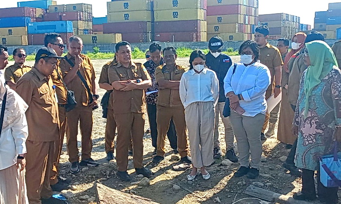 DPRD Medan sidak lintas komisi ke PT STTC Kawasan Belawan, Senin (7/7/2025), untuk menindaklanjuti laporan masyarakat terkait dugaan penimbunan paluh sungai oleh perusahaan tersebut.