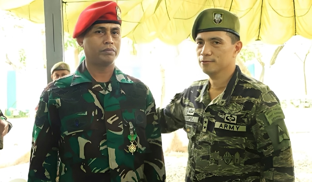 prajurit kopassus selamatkan nyawa