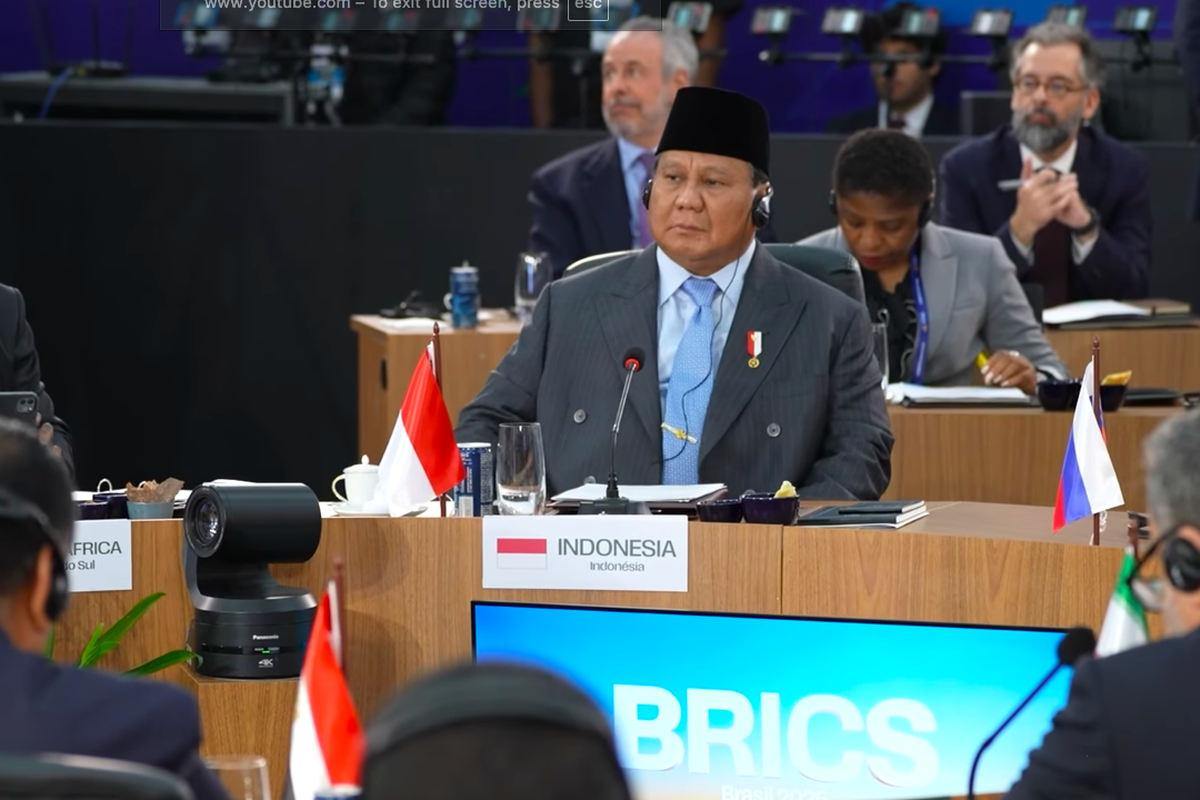 presiden prabowo hadiri ktt brics