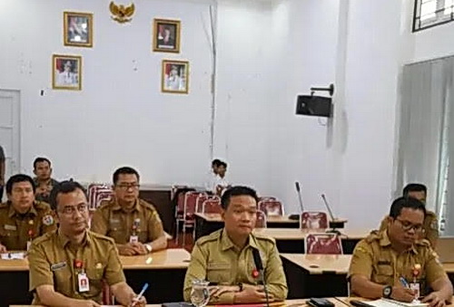 Rakor dalam rangka Pengembangan Destinasi Pariwisata Prioritas (DPP) Danau Toba dan Revitalisasi Kawasan Danau Toba.