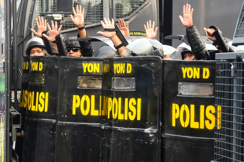 2000 personil kepolisian amankan demo