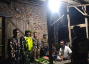 Koramil 11/TB Gelar Patroli Siskamling, Wujud Kepedulian TNI Ciptakan Lingkungan Aman dan Kondusif