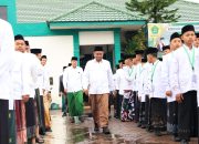 Bupati Sergai dan Wabup Adlin Tambunan Pimpin Upacara Hari Santri Nasional 2025, Meski Hujan Upacara Berlangsung Khidmat