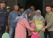 Lurah Kwala Begumit dan Tokoh Pemuda Kecamatan Binjai Aksi Sosial untuk Bilal Mayit, Penggali Kubur, dan Yatim Piatu