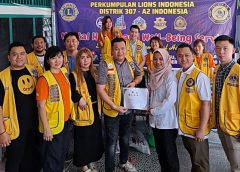 Darmawan Yusuf dan Lions Club Medan Golden Estate Catat Sejarah Baksos Mental Health