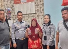 Berupaya Menyelundupkan Ganja ke Dalam Blok Hunian, IRT ini Diamankan Petugas Rutan
