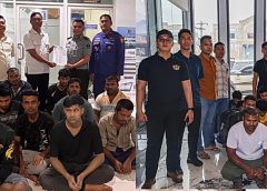 Imigrasi Belawan Serahkan 9 WNA Asal Bangladesh ke Rudenim Medan untuk Dideportasi