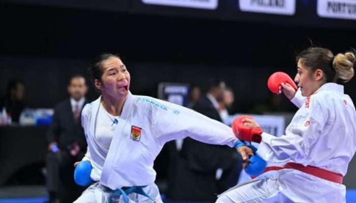 karateka putri andalan sumut leica