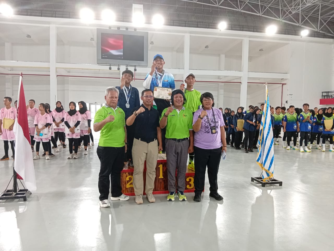 kecamatan medan area verjaya di drumband