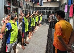 Polres Palas dan Rutan Kelas IIB Sibuhuan Gelar Razia Gabungan, ini Hasilnya