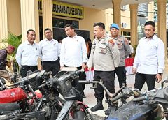 Ops Kancil Toba 2025, Polres Labusel Tangkap 8 Pelaku Curanmor, Sita 15 Motor