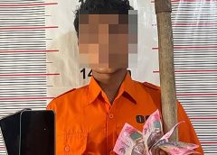 Polsek Bahorok Langkat Tangkap Pria Pencuri HP
