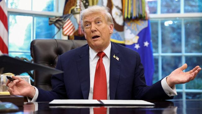 presiden donald trump ancam israel