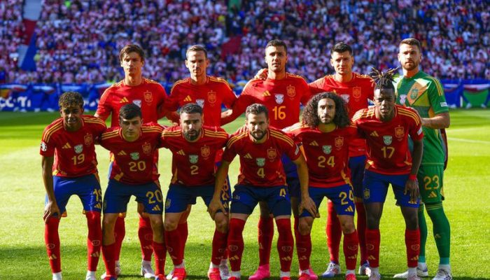 timnas spanyol peringkat pertama ranking fifa