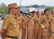 Wakil Bupati Sampaikan 4 Hal Saat jadi Pembina Apel Gabungan