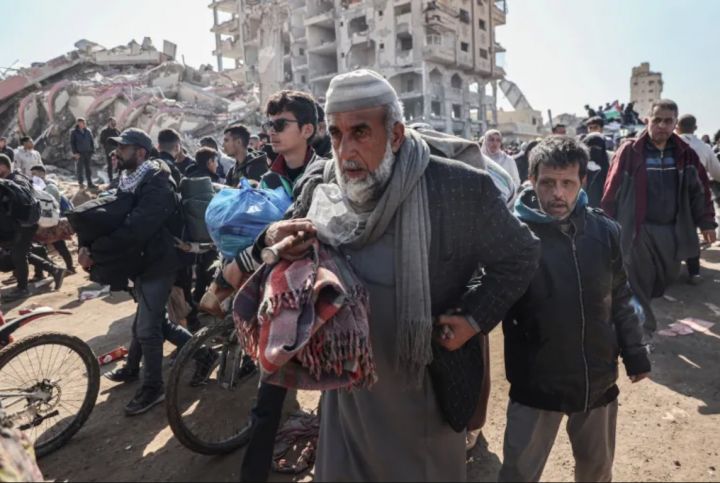 warga gaza palestina