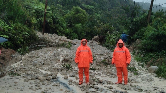 bencana banjir dan tanah longsor di sumut