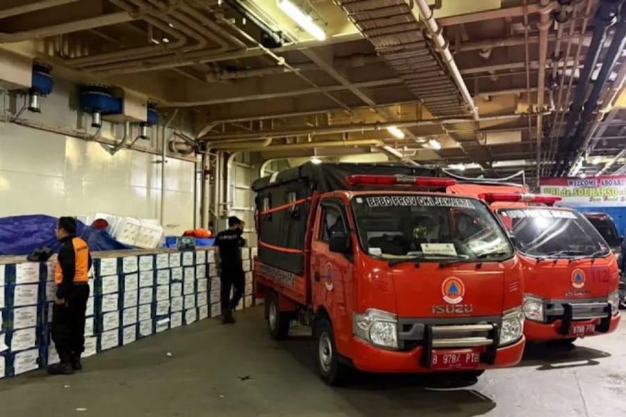 bpbd dki jakarta distribusikan bantuan