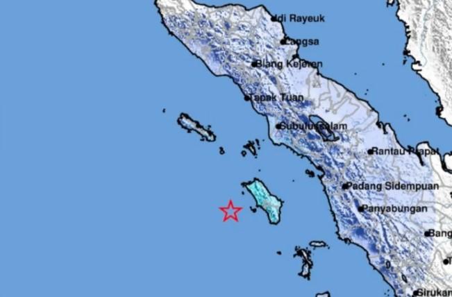 gempa bumi tektonik guncang nias barat